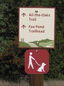 Dogs on Leash Signage